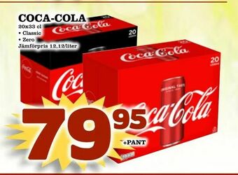 Din Mat Coca-cola erbjuda
