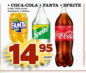 Din Mat Coca-cola • fanta • sprite erbjuda