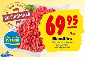 City Gross Blandfärs erbjuda