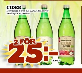 Din Mat Cider erbjuda