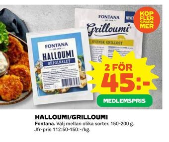 Coop Halloumi/grilloumi erbjuda