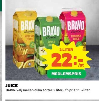 Coop Juice erbjuda