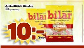 Din Mat Ahlgrens bilar erbjuda
