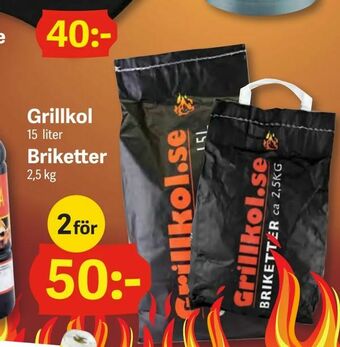 DollarStore Briketter erbjuda