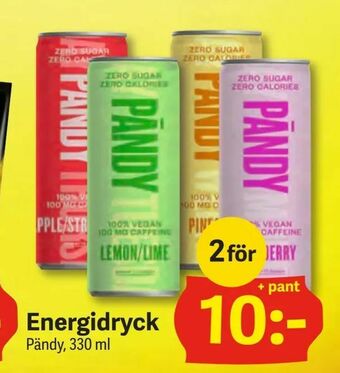 DollarStore Energidryck erbjuda