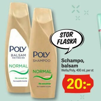 DollarStore Schampo, balsam erbjuda