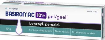 Apotek Hjärtat Basiron ac gel 10% 40 g erbjuda