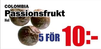 Passionsfrukt