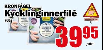 Matdax Kycklinginnerfilé erbjuda