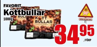 Matdax Köttbullar erbjuda