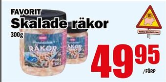 Matdax Skalade räkor erbjuda
