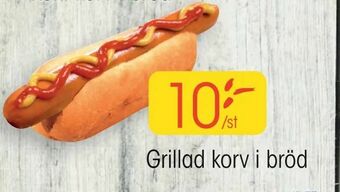 EKO Grillad korv i bröd erbjuda