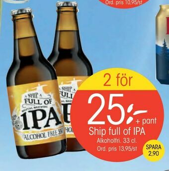 Ship full of IPA