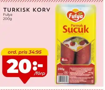 Matrix Butikerna Fulya Turkisk Korv erbjuda