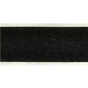 Ohlssons Tyger Kardborreband 38mm, självhäftande, svart, mjuk del erbjuda