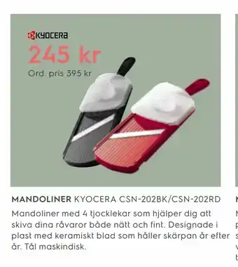Electrolux Home Mandoliner erbjuda