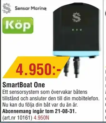 Erlandsons Brygga SmartBoat One erbjuda