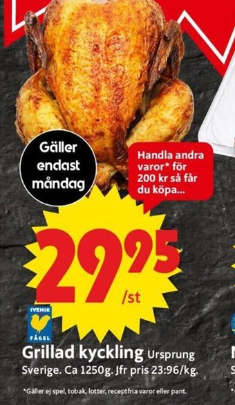 Grillad Kyckling