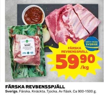 Coop Färska Revbensspjäll erbjuda