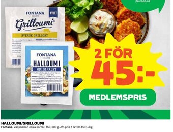 Coop Halloumi/Grilloumi erbjuda