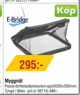 Erlandsons Brygga Myggnät erbjuda