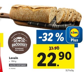 Lidl Levain erbjuda