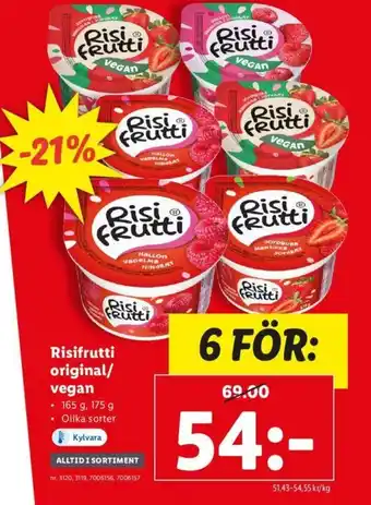 Risifrutti Original/Vegan
