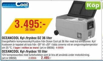 Erlandsons Brygga OCEANCOOL Kyl-/frysbox DZ 36 liter erbjuda