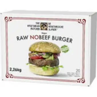 Snabbgross Vegoburgare veg butcher 2,26kg erbjuda