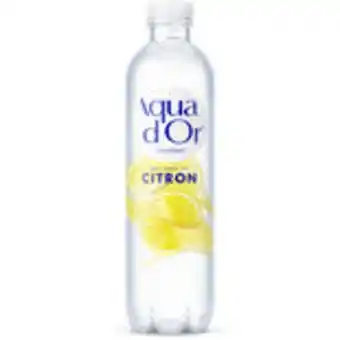 Snabbgross Citron mineral vatten kolsyrat vatten pet aqua d´or 50cl erbjuda