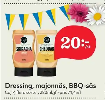 Hemköp Dressing, majonnäs, BBQ-sås erbjuda