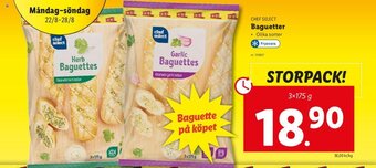 Lidl Baguetter erbjuda