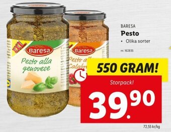 Lidl Pesto erbjuda