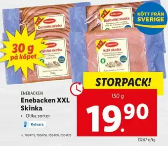 Lidl Enebacken XXL Skinka erbjuda