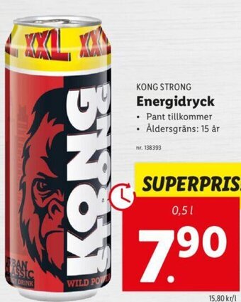 Lidl Energidryck erbjuda