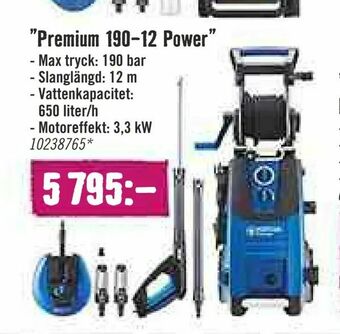 Hornbach "Premium 190-12 Power" erbjuda