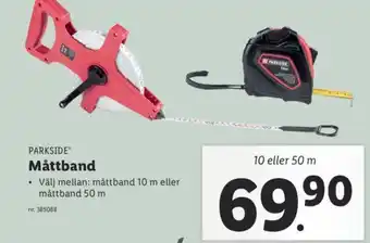 Lidl Måttband erbjuda