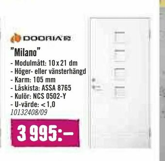 Hornbach Ytterdörrar erbjuda