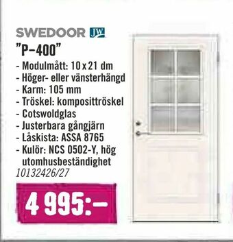 Hornbach Ytterdörrar erbjuda