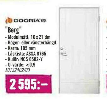 Hornbach Ytterdörrar erbjuda