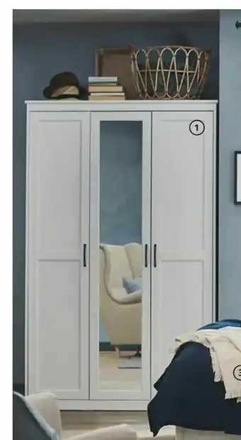 SONGESAND klädskåp