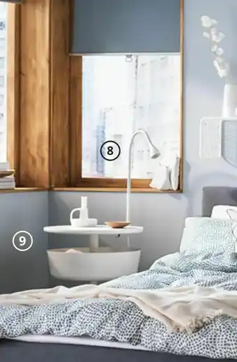 IKEA NÄVLINGE LED vägg-/klämspot erbjuda