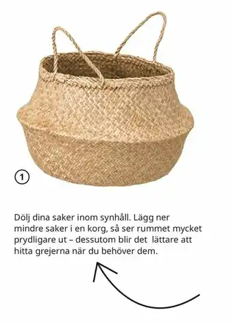 FLÅDIS korg