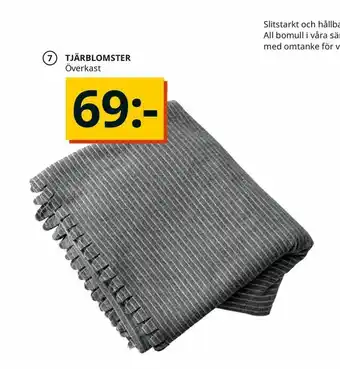 IKEA TJÄRBLOMSTER överkast erbjuda
