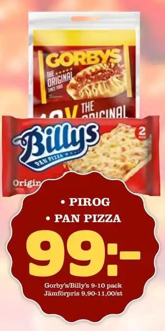 Nya Pulsen Pirog • pan pizza erbjuda