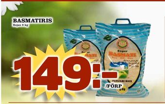 Prisma Mat Basmatiris erbjuda