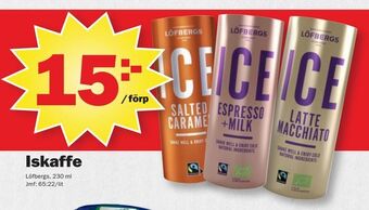 Pekås Iskaffe erbjuda