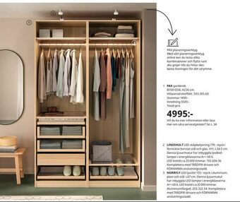 IKEA PAX garderob erbjuda