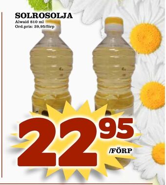 Supergrossen Solrosolja erbjuda