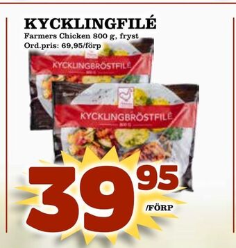 Supergrossen Kycklingfilé erbjuda